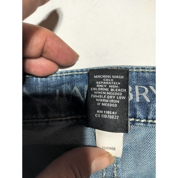 Lane Bryant boot cut light blue jeans woman plus size 24 - Picture 5 of 6